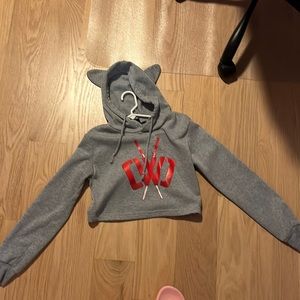 Merch from the YouTube show spy ninjas,worn about once, gray, comfy, and cozy